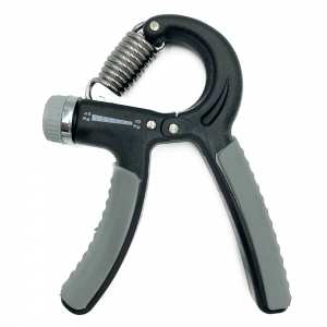 Еспандер кистьовий пружинний з регульованим навантаженням Newt Power Grip Pro CM 10-40 кг сірий NE-W-66-GR