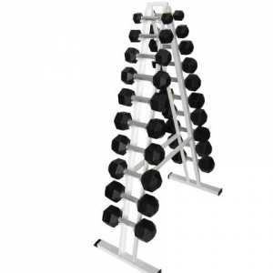 Гантельный ряд Newt profi от 1 кг до 10 кг(обрезиненные) со стойкой NE-PS-111-012 Гантельный ряд Newt profi от 1 кг до 10 кг(обрезиненные) со стойкой NE-PS-111-012