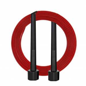 Скакалка  скоростная регулируемая для фитнеса, кроссфита, бокса Newt Blow черно-красная 3 м NE-BL-4789-R