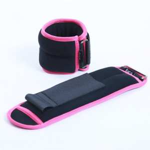 Утяжелители неопреновые Newt 2 шт по 3 кг черно-розовые NE-LG-WR-P3