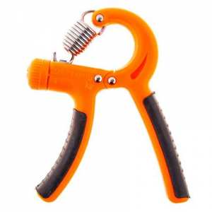 Эспандер кистевой пружинный с регулируемой нагрузкой Newt Power Grip Pro 5-20 кг (оранжевый, синий, зеленый) NE-333