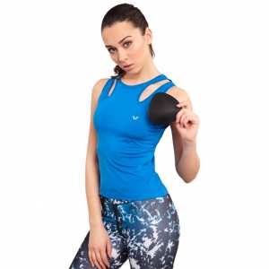 Майка для фітнесу жіноча Bilcee BAYAN ORME ATLET TBWK3523-1157 Блакитний XS
