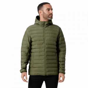 Куртка чоловіча Helly Hansen MONO MATERIAL HOODED INSULATOR 53496-473 Зелений M