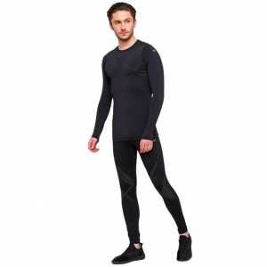 Комплект чоловічий спортивний Bilcee ERKEK ORME FITNESS TAKIM T-SHIRTLU TBMF3313-1001 Чорний S