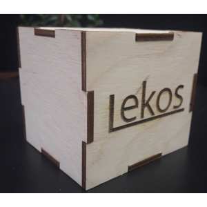 Деревянная подарочная коробочка Lekos