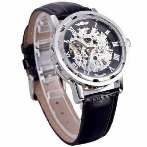 Часы Winner Black Simple