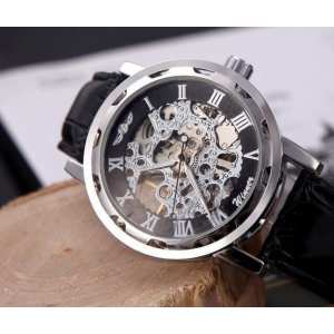 Часы Winner Black Simple