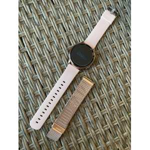 Смарт годинник Smart Melisia Gold Rubber + металевий браслет