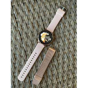 Смарт годинник Smart Melisia Gold Rubber + металевий браслет