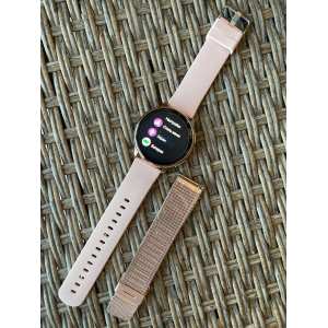 Смарт годинник Smart Melisia Gold Rubber + металевий браслет