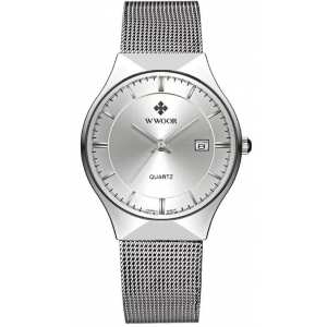 Годинник Wwoor Slim Silver