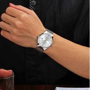 Годинник Wwoor Slim Silver