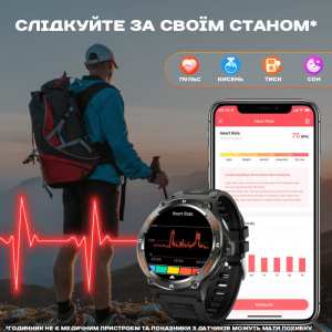 Смарт годинник Smart Advanture з компасом