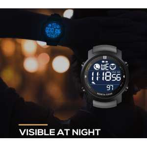 Часы North Edge Laker Black 5BAR