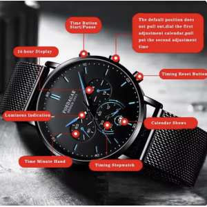 Чоловічий годинник Poedagar Misto