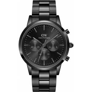 Годинник Daniel Wellington Iconic Chronograph Link Onyx B DW00100642