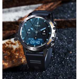 Смарт годинник Smart Delta K52 Black Rubber + металевий ремінець