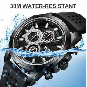 Мужские часы Jedir Saturn Black