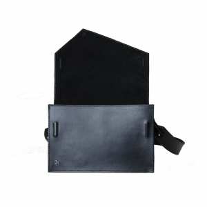 Женская кожаная сумка Grande Pelle черная