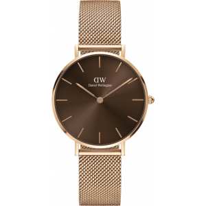 Годинник Daniel Wellington DW00100477 Petite Amber 32 RG Brown