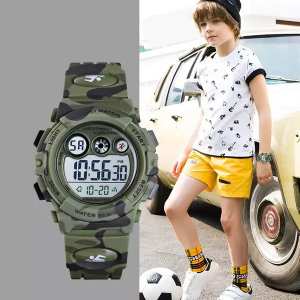Годинник Skmei Kids KamoGreen