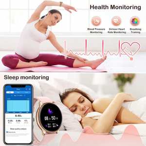 Смарт годинник Smart Melisia Gold Rubber + металевий браслет