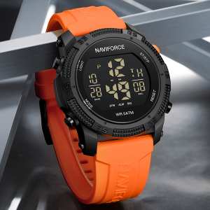 Чоловічий годинник Naviforce Europe Orange