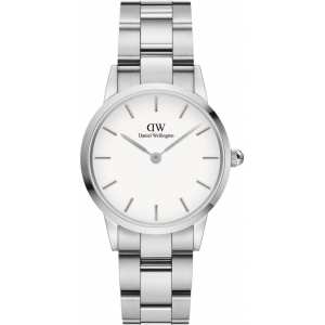 Годинник Daniel Wellington DW00100207 Iconic Link 28 Silver White