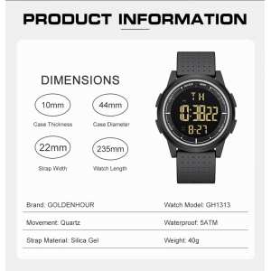 Часы GoldenHour Water