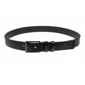 Шкіряний брючний ремінь Blazer, чорний