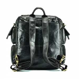 Рюкзак кожаный TIDING BAG 7123J