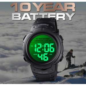Годинник Skmei Neon 10 Bar Black Годинник Skmei Neon 10 Bar Black