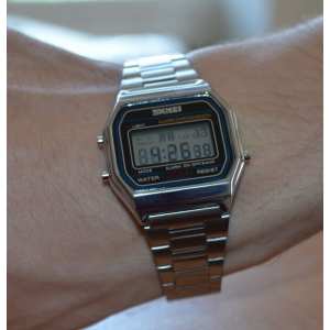Чоловічий годинник Skmei Popular Silver 1123S
