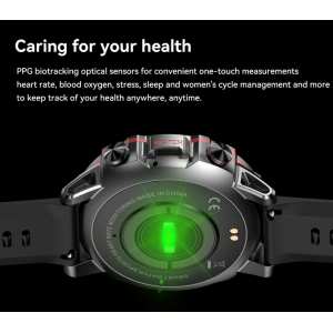 Розумний годинник Smart Hardy AK56 Rubber Black