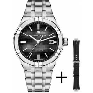 Годинник Maurice Lacroix AI6008-SS00F-330-A + рем каучук