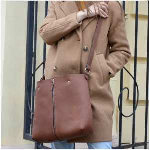 Женская сумка, терракот