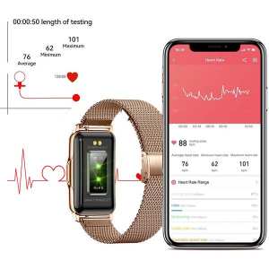 Смарт часы Smart Mioband Nano+ Gold