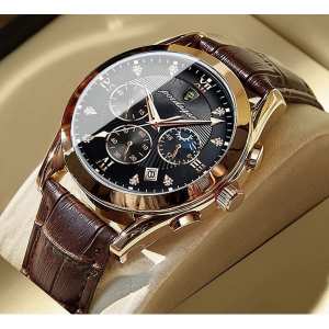 Мужские часы Poedagar Magnat Gold