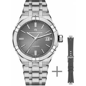 Годинник Maurice Lacroix AI6008-SS00F-230-A + рем каучук