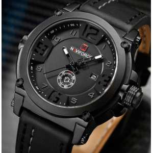 Мужские часы Naviforce Plaza Black NF9099
