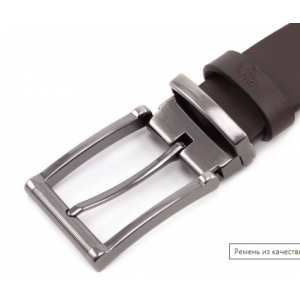 Кожаный Ремень Blazer, шоколад бек
