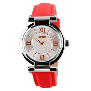 Женские часы Skmei Elegant Red 9075R