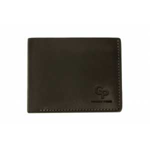 Портмоне на магнітній застібці, чорний (матовий)