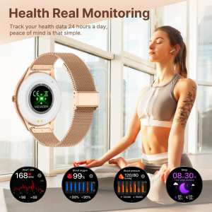 Смарт годинники Smart Milano Gold Rubber, 2 ремінці