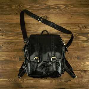 Рюкзак кожаный TIDING BAG 7123J