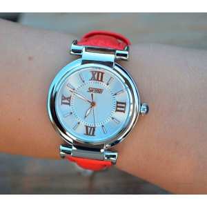 Женские часы Skmei Elegant Red 9075R