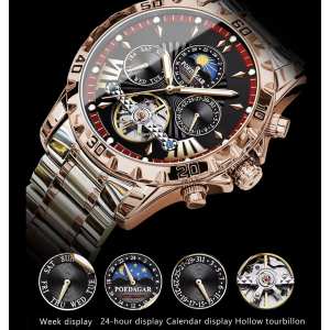 Чоловічі годинники Poedagar Mechanical