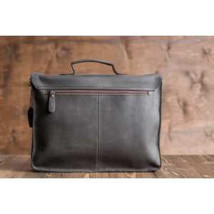 Мужской кожаный портфель TIDING BAG G8870A