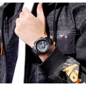 Годинник Skmei Neon 10 Bar Black Годинник Skmei Neon 10 Bar Black