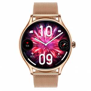 Смарт годинники Smart Milano Gold Steel, 2 ремінці